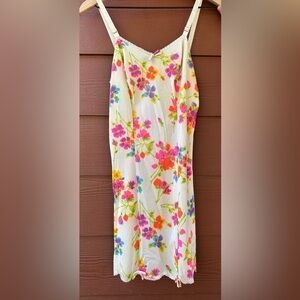 Bright Floral Vintage Slip - Small